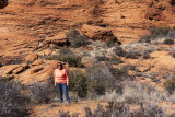 Terri at Snow Canyon State Park 