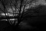 Darkness at The Bountiful Pond.
