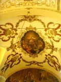 Ceiling painting in the church