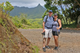 The hikers:  Rob and Martha