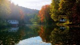 Boat House by the Pond