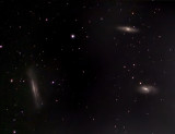 Galaxy triplet in Leo