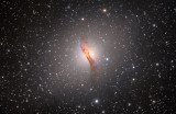 Centaurus A Colliding Galaxies