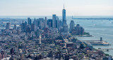 Looking south towards World Trade Center.