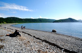 la plage de galets