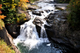 Les chutes de Ste-Agathe de Lotbinière en automne