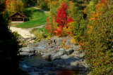 Les chutes de Ste-Agathe de Lotbinière en automne