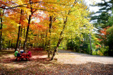Les chutes de Ste-Agathe de Lotbinière en automne