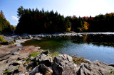 Les chutes de Ste-Agathe de Lotbinière en automne