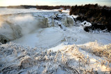 Décembre aux chutes de la Chaudière