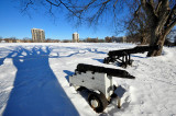 Canons et ski de fond sur les Plaines