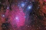 IC 1284, NGC 6589 and NGC 6590
