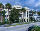 Antebellum homes along the Battery