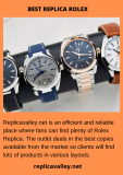 best replica rolex