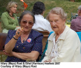 Hilary Rost and Aunt Ethel Heafield, April 27, 2007