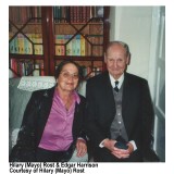 Hillary Rost with Edgar Charles Harrison
