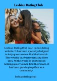 Lesbian Dating 