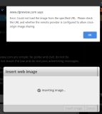 DPreview CORS upload problem