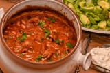 Spiced Lamb with Black-Eyed Beans