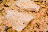 Smoked Haddock with Leeks and Butter Beans
