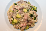 Ham and Courgette Risotto