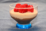 Dark and White Chocolate Mousse