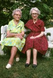 Sisters Bess Golightly Ford & Alice Golightly White, Memphis, Tenn., c. 1981