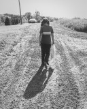 Walking a Lonely Gravel Road