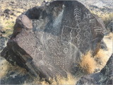 Ancient writings - Map Rock Road