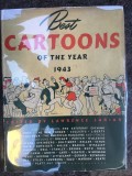 Best Cartoons of the Year 1943 (inscribed with original drawing)