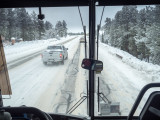 Blizzard bus ride