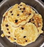 Sour Cream-Blueberry-Lemon Pancakes