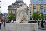 Sculpture in front of National Monument