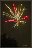 Fireworks Over the Backyard