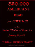 850,000 Americans Have Died from COVID (1-15-22)