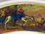 Mural: Jesus on a Donkey