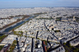 View to the east of the 7th Arrondissement of Paris
