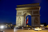 LArc de Triomphe - Arch of Triumph in the evening, Paris