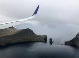 Approach to Rwy 12 at Vgar Airport, Faroe Islands