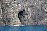 Sea cave on the west coast of Streymoy