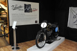 Early racing motorcycle, Manx Museum 
