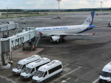 Ural Airlines A320 at Moscow DME