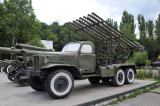 Katyusha rocket launcher, 411th Battery, Odessa