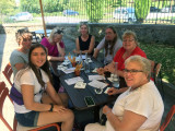 Ladies excursion for wine tasting at Avignonesi