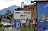 The famous Italian mountain resort of Cortina dAmpezzo
