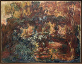 Claude Monet, The Japanese Footbridge, 1920-22