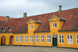 East wing off the courtyard, Roskilde Royal Mansion