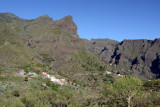 The tiny village of Masca in its very scenic valley, Tenerife
