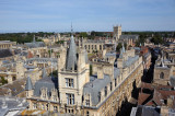 View of Gonville and Caius, Trinity and St. Johns College from Great St. Marys Church