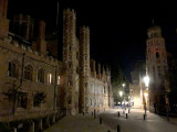 St. Johns College at night, Cambridge